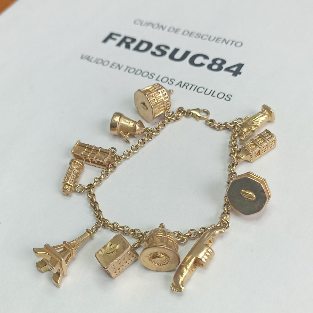 PULSERA ORO 14 K 14,60 GRMS (SEMINUEVO)