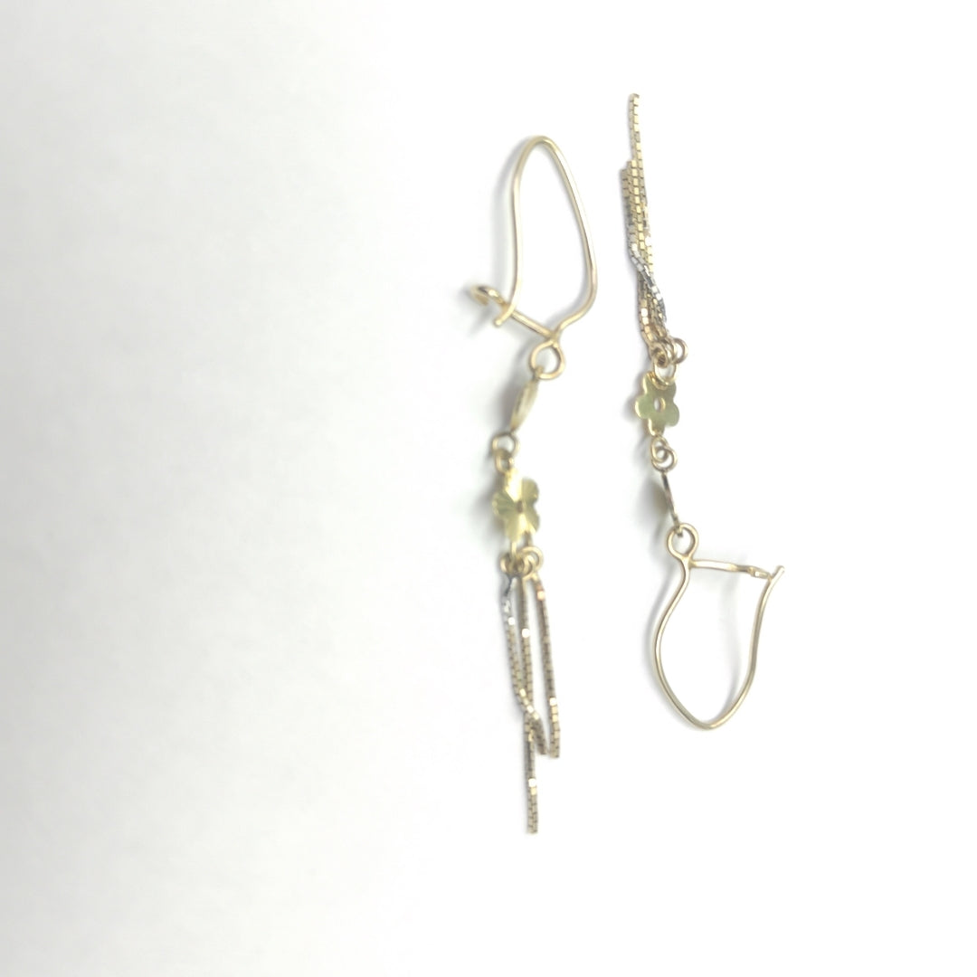 ARETES PAR ORO 10 K 1.1 GRMS (SEMINUEVO)