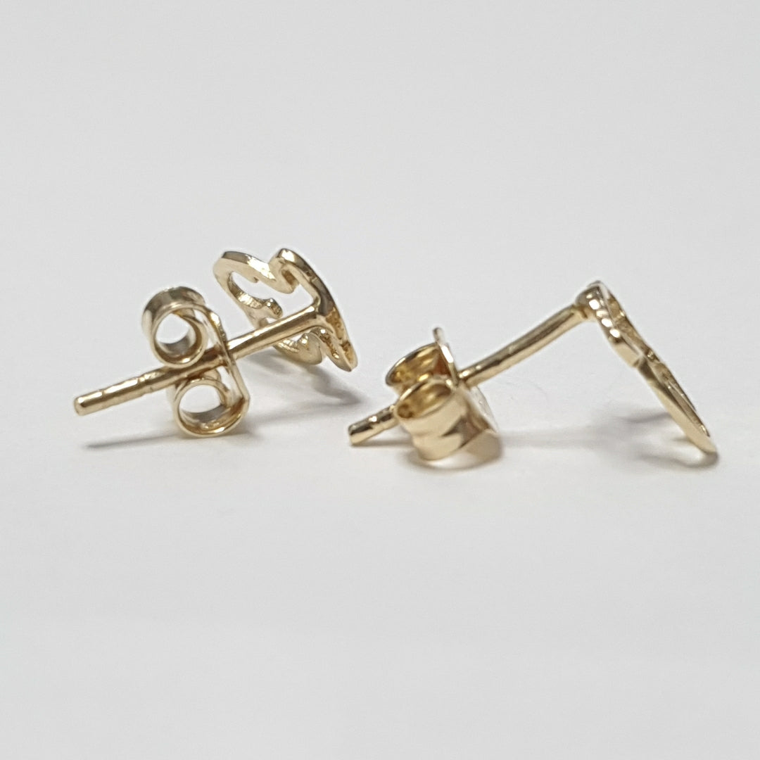 BROQUELES ORO 14K 0.8 (NUEVO)
