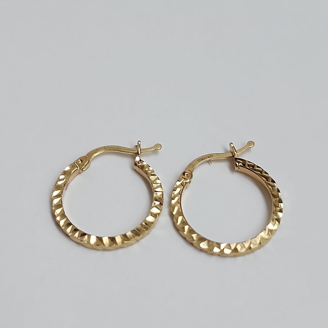 ARRACADAS ORO 14K 1.2 (NUEVO)