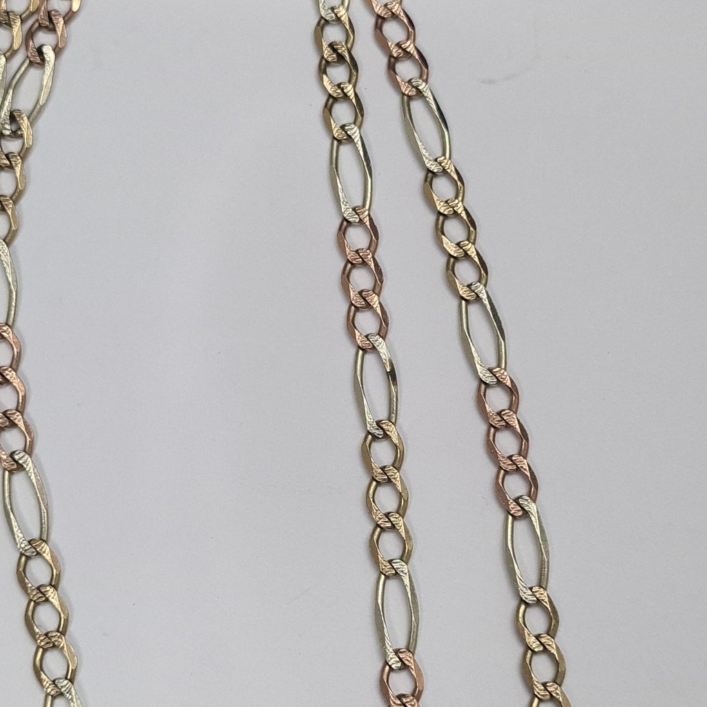 CADENA ORO, ORO COMBINADO 10 K 12.9 GRMS (SEMINUEVO)