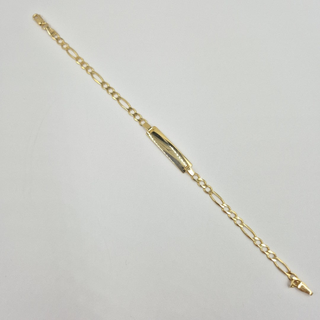 ESCLAVAS DAMA ORO 14K 3.5 (NUEVO)