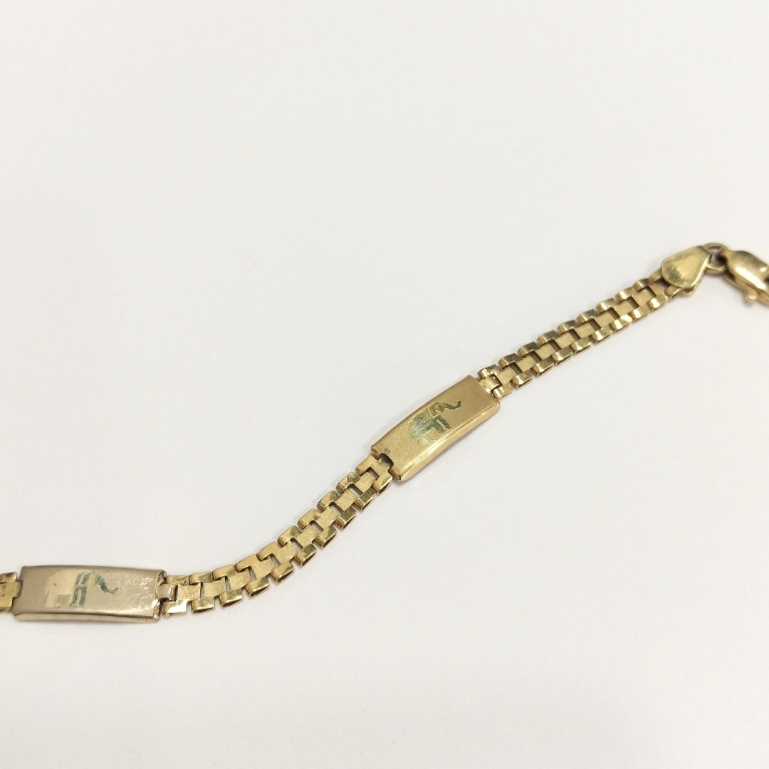 PULSERA ORO 14 K 3.9 GRMS (SEMINUEVO)