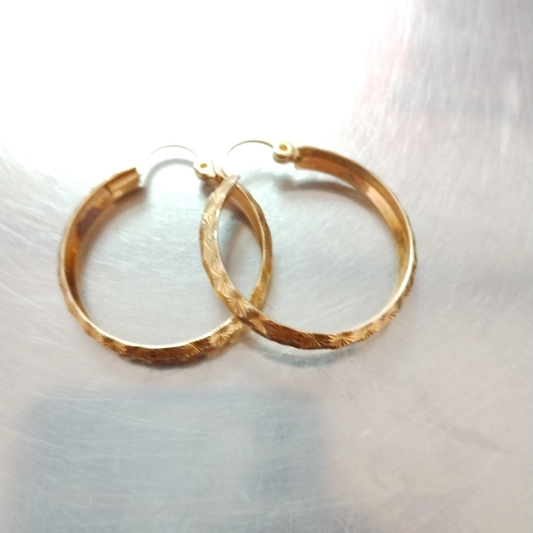 ARRACADAS PAR ORO 10 K 3,00 GRMS (SEMINUEVO)