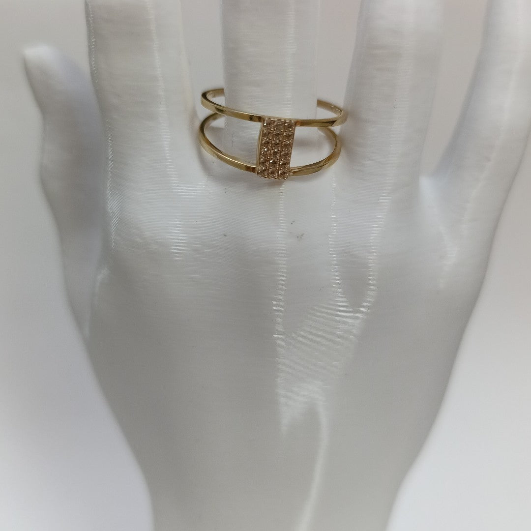 ANILLOS DAMA ORO 14K 2 (NUEVO)