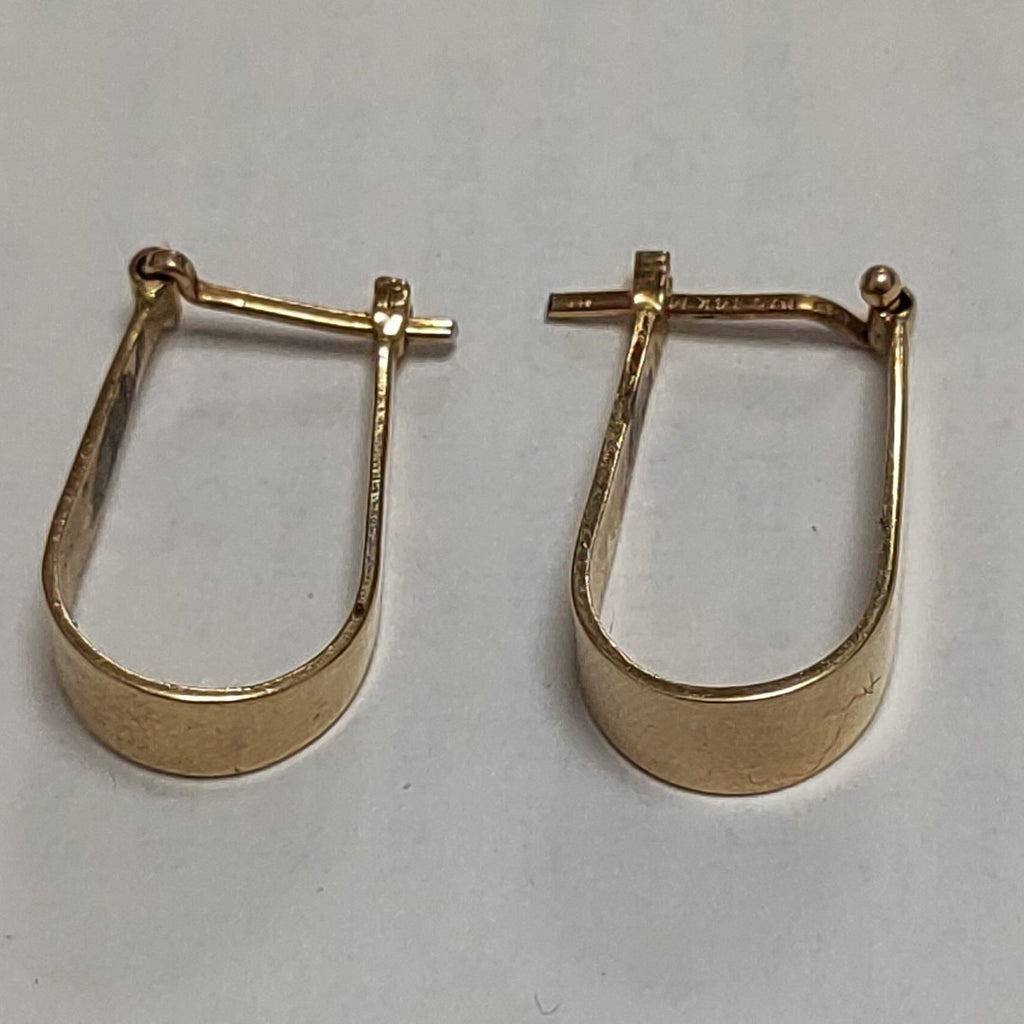 ARETES PAR ORO 14 K 2,60 GRMS (SEMINUEVO)
