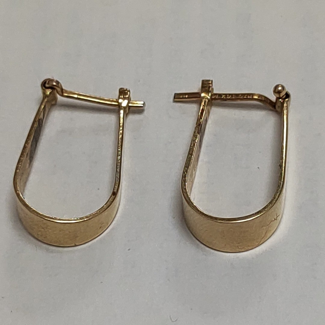 ARETES PAR ORO 14 K 2,60 GRMS (SEMINUEVO)