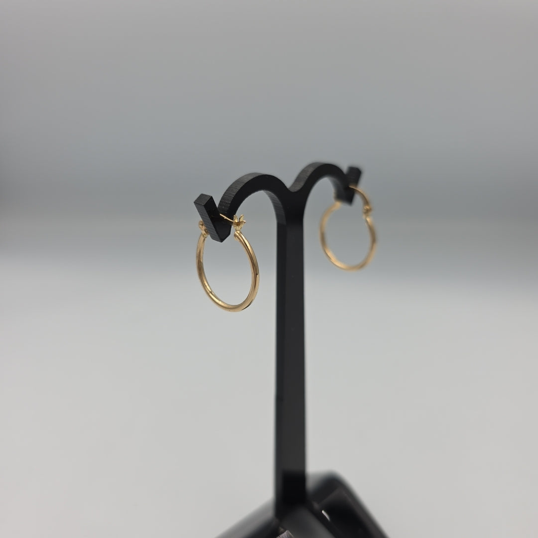 ARETES ARRACADAS 14K 1.3 GR (NUEVO)