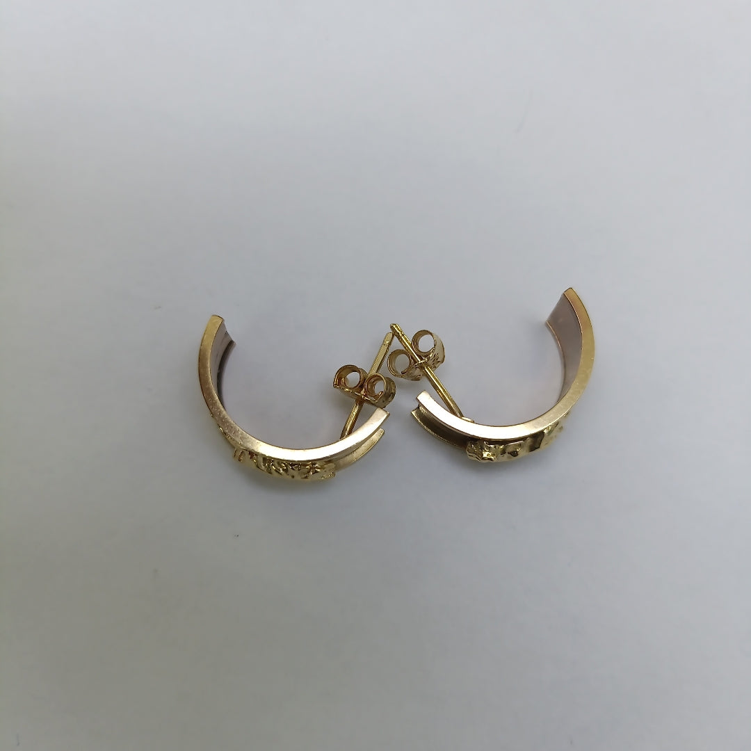 ARETES PAR ORO 14 K 4,80 GRMS (SEMINUEVO)