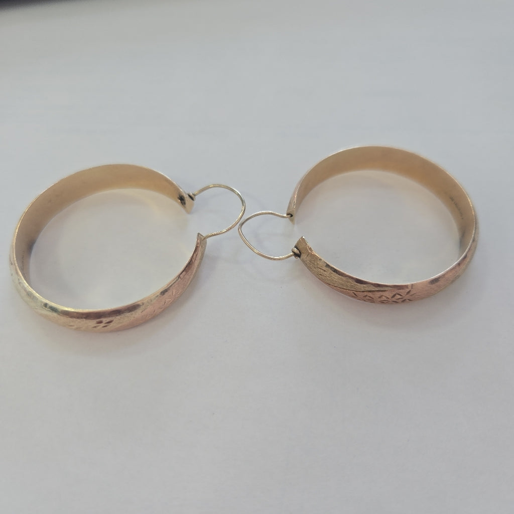 ARRACADAS PAR ORO COMBINADO 10 K 6.8 GRMS (SEMINUEVO)