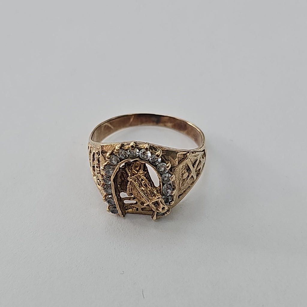 ANILLO ORO 10 K 5,00 GRMS (SEMINUEVO)
