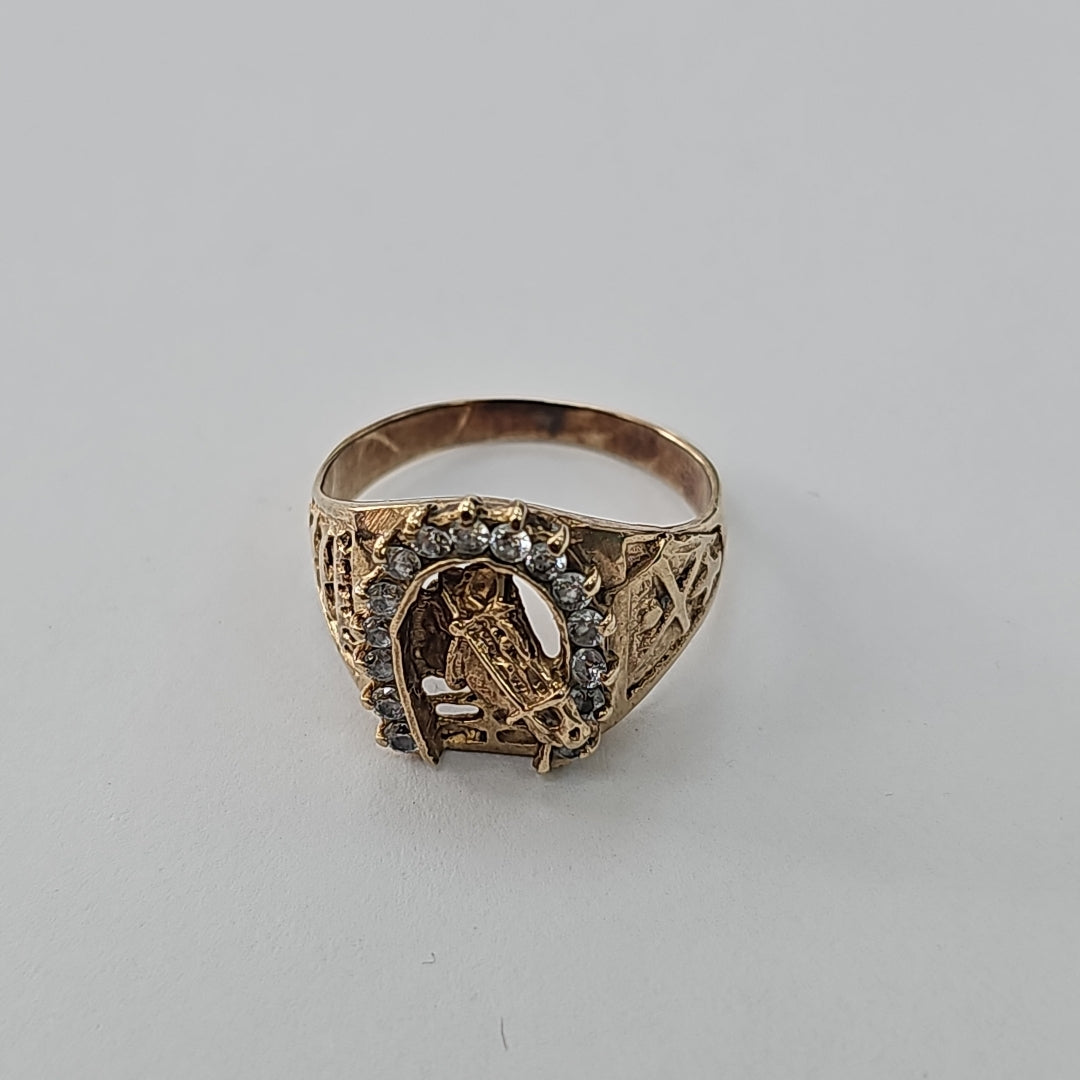 ANILLO ORO 10 K 5,00 GRMS (SEMINUEVO)