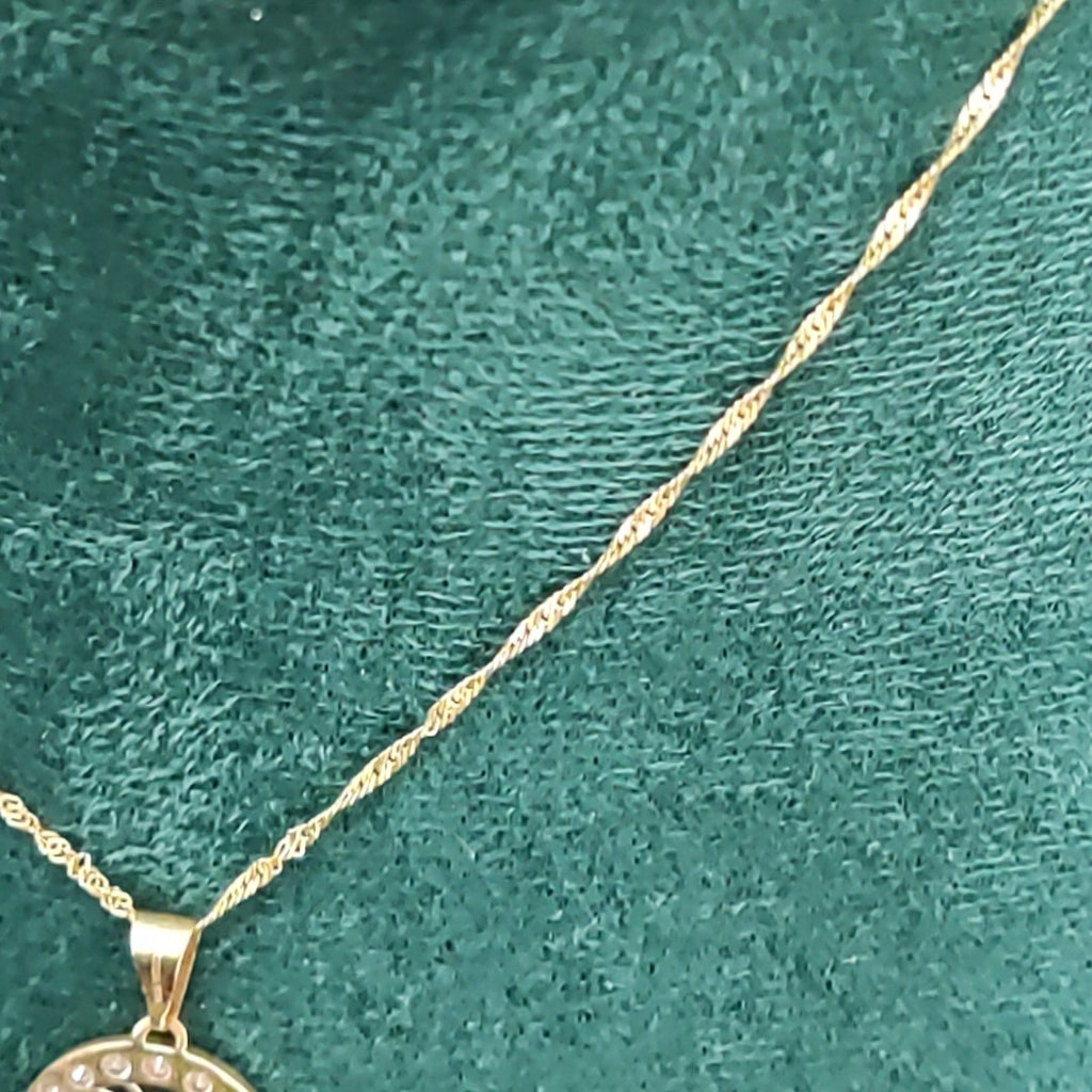 CADENA, DIJE ORO 8 K 2 GRMS (SEMINUEVO)