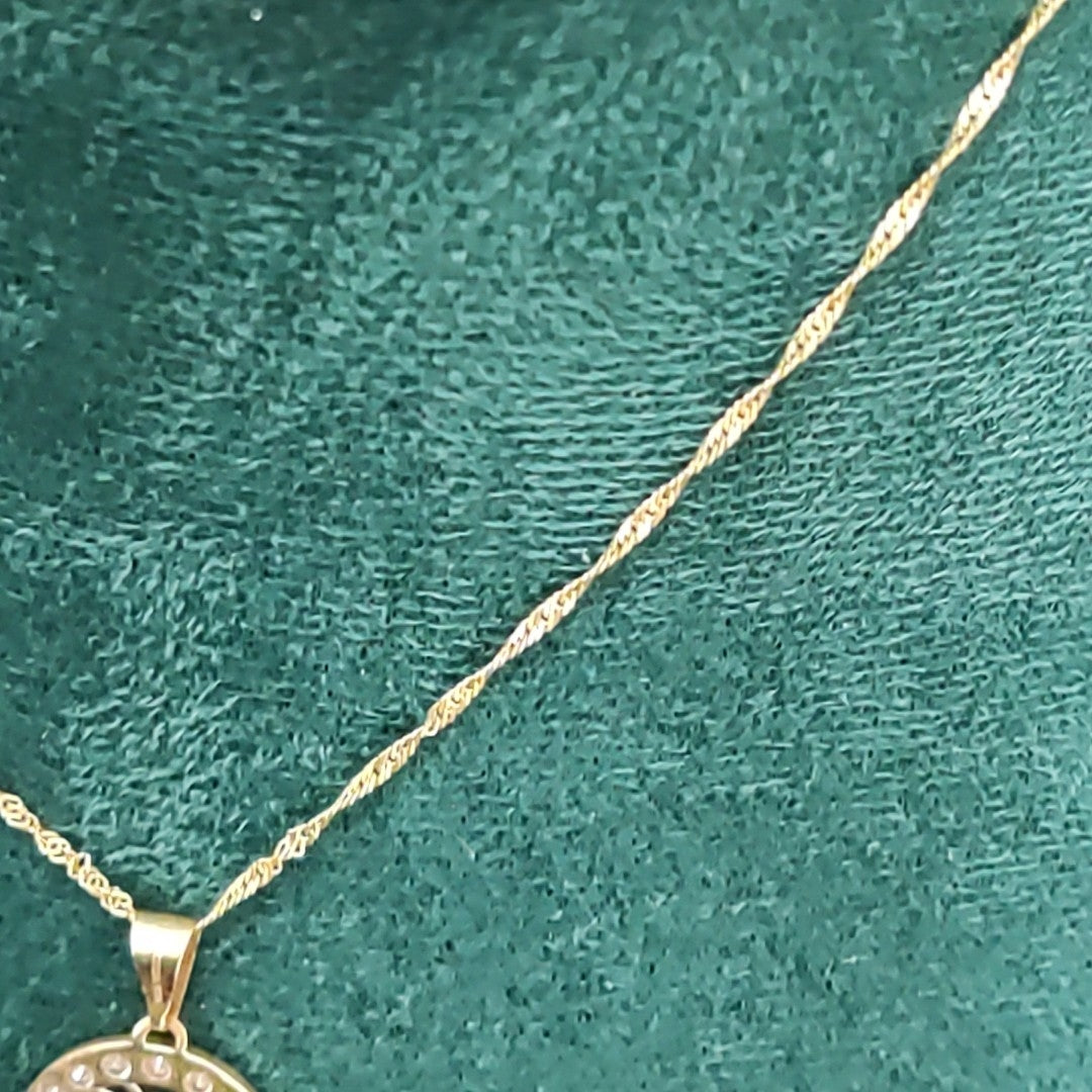 CADENA, DIJE ORO 8 K 2 GRMS (SEMINUEVO)