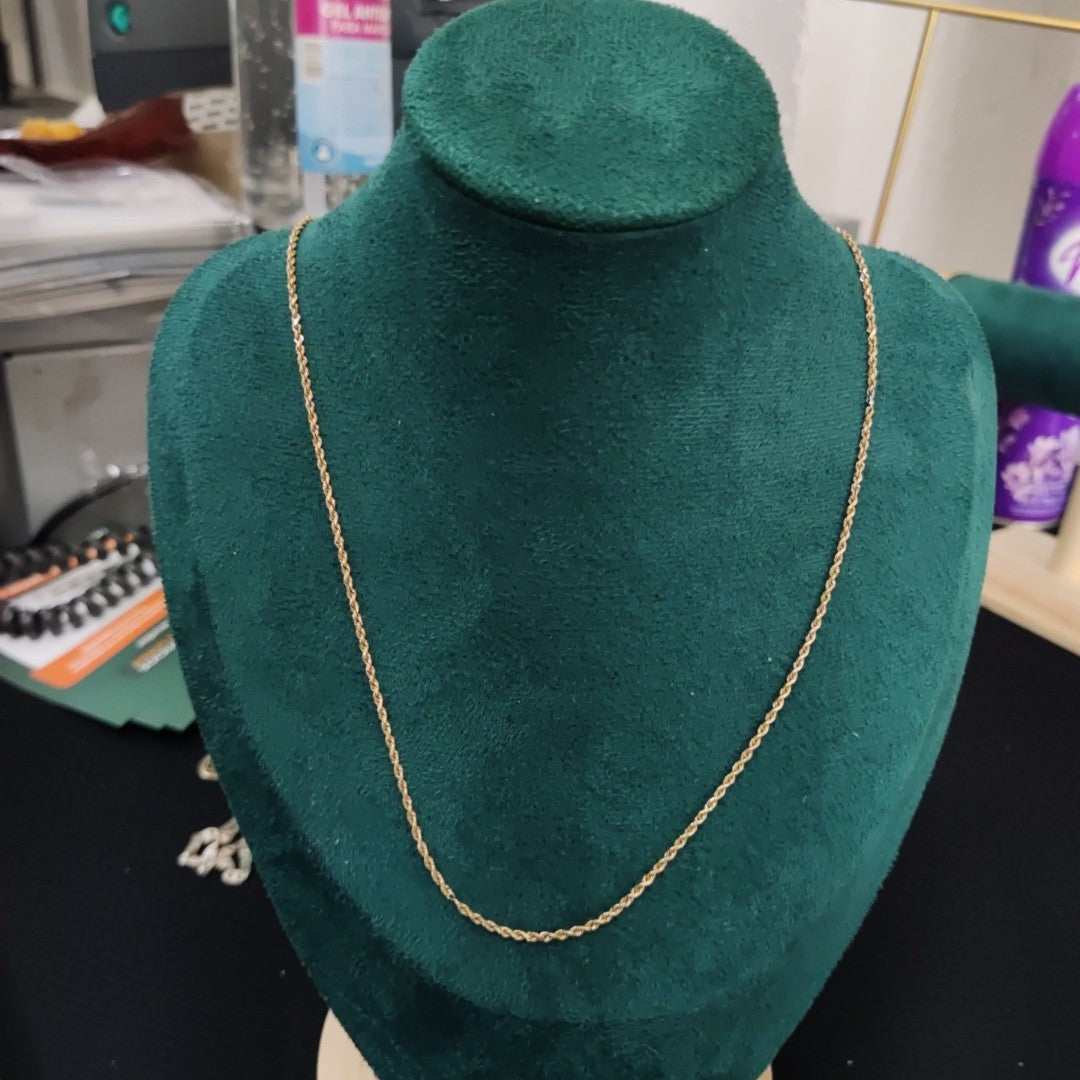 CADENA ORO 12 K 3.9 GRMS (SEMINUEVO)