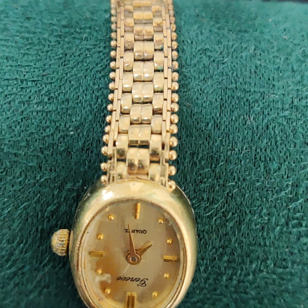 RELOJ CAJA Y PULSO ORO ORO 14 K 17.1 GRMS (SEMINUEVO)