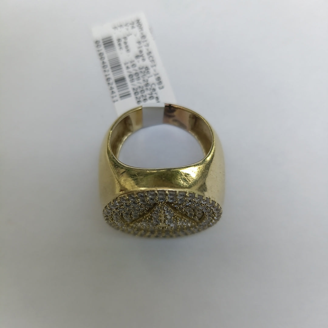 ANILLO ORO 14 K 15,20 GRMS (SEMINUEVO)
