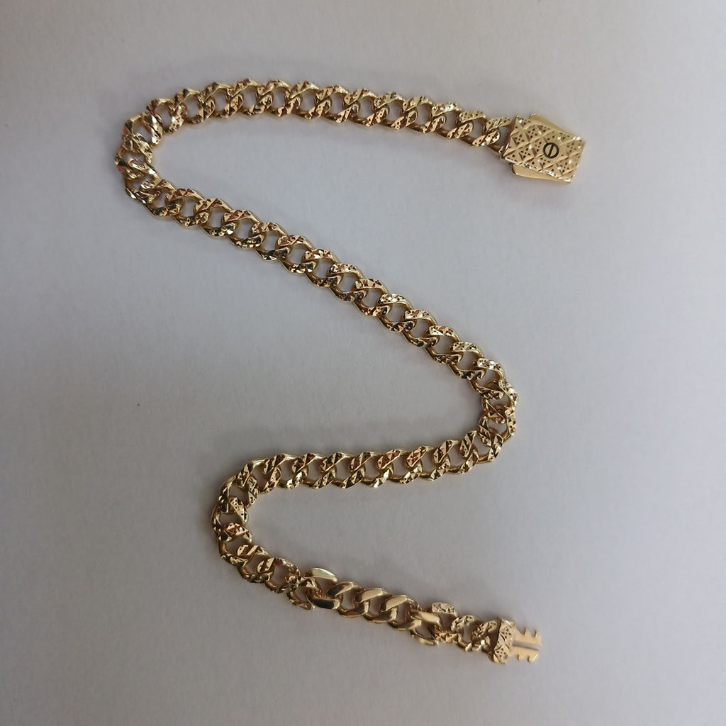 PULSERAS CABALLERO ORO 14K 4.8 (NUEVO)