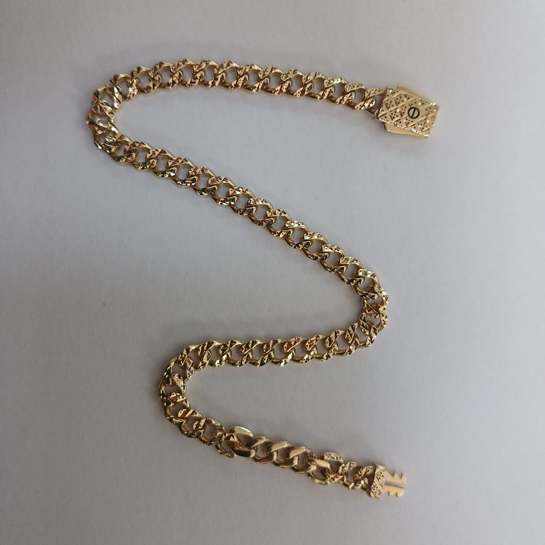 PULSERAS CABALLERO ORO 14K 4.8 (NUEVO)