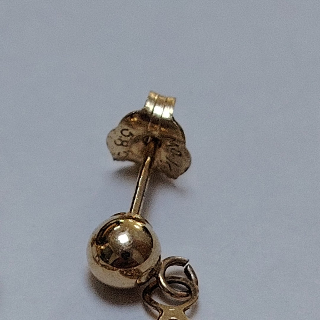 ARETES PAR ORO 10 K 1,40 GRMS (SEMINUEVO)