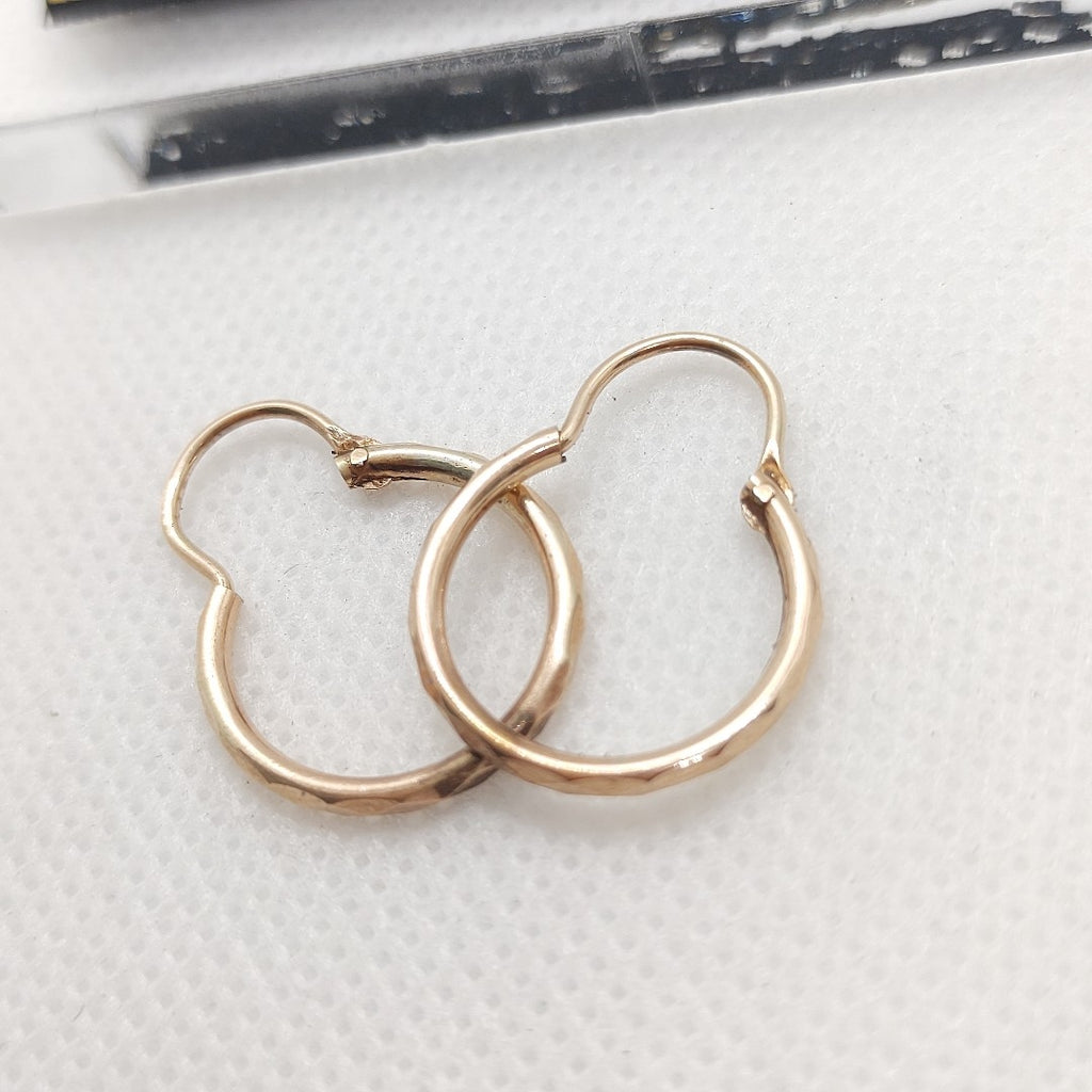ARETES PAR ORO 8 K 1.3 GRMS (SEMINUEVO)