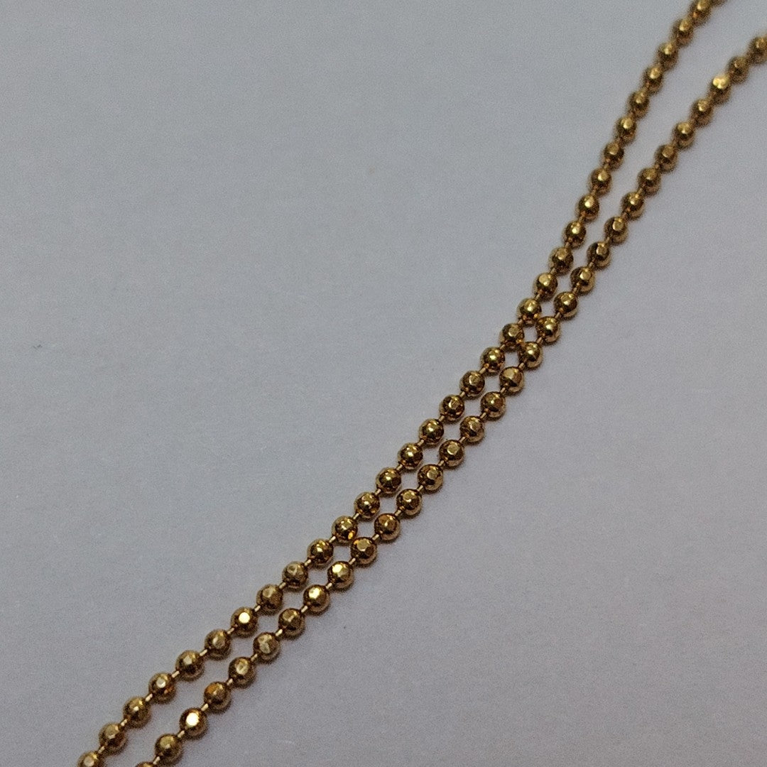 CADENA ORO 18 K 1.7 GRMS (SEMINUEVO)