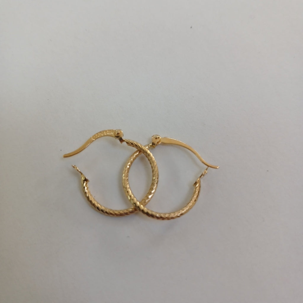 ARETES ARRACADAS 14K 1 GR (NUEVO)