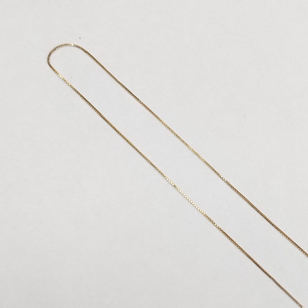 CADENA ORO 14 K 0.9 GRMS (SEMINUEVO)