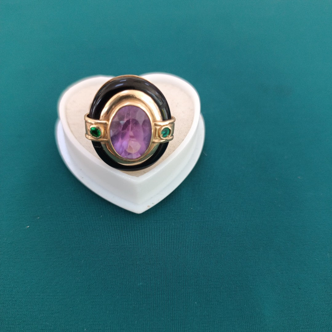 ANILLO ORO 14 K 9 GRMS (SEMINUEVO)