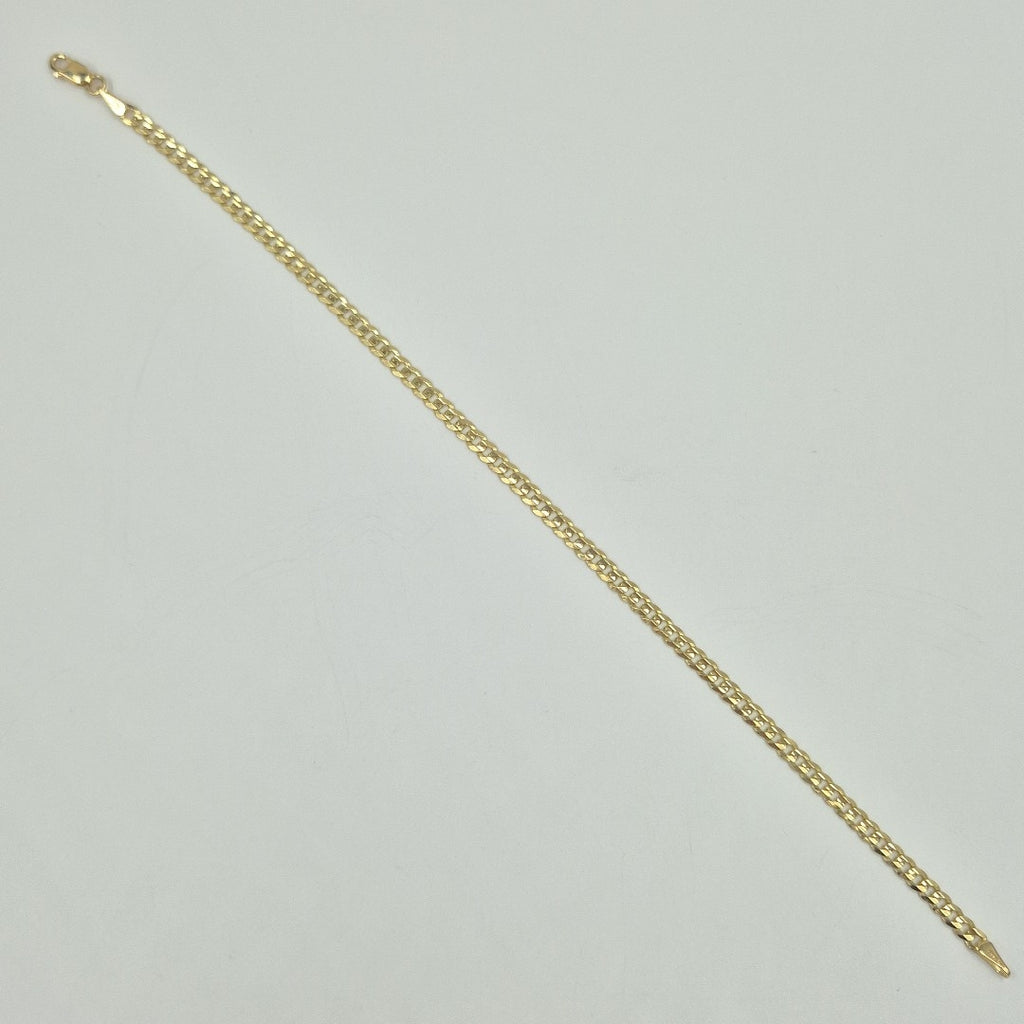 PULSERA BARBADA 14K 21 CM 3.5 GR (NUEVO)