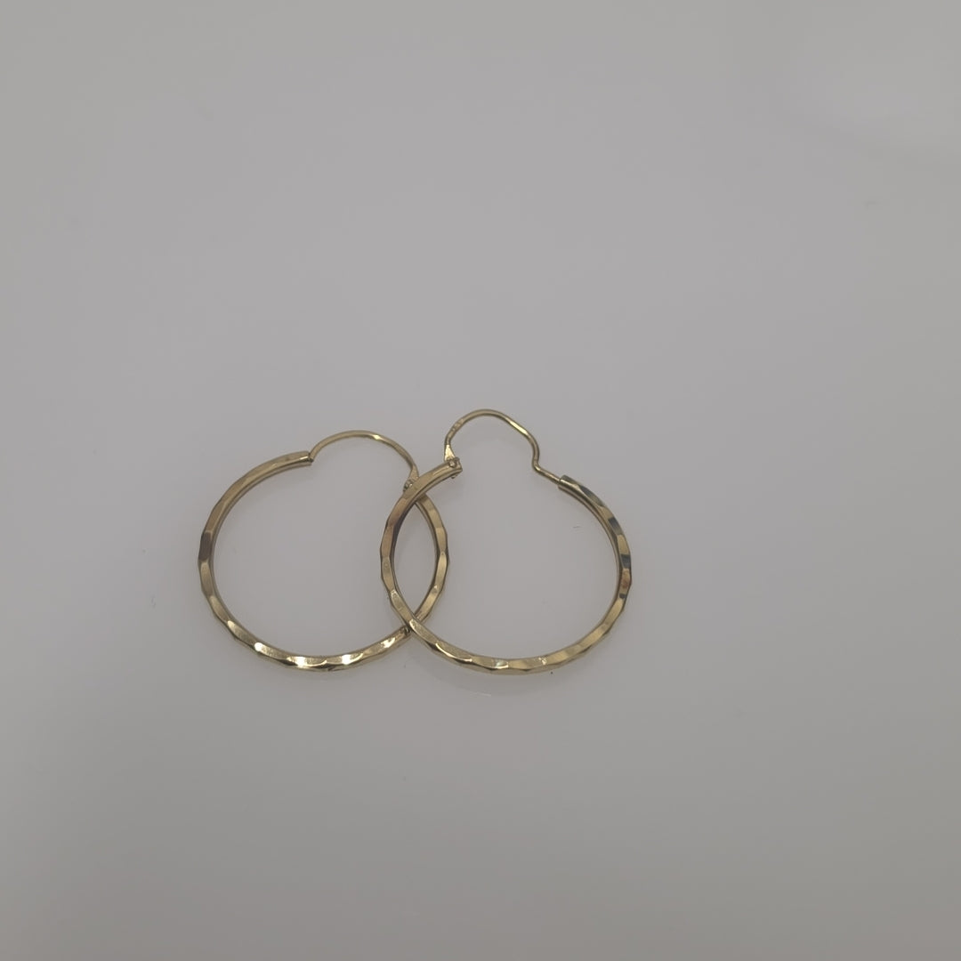ARRACADAS PAR ORO 14 K 1 GRMS (SEMINUEVO)