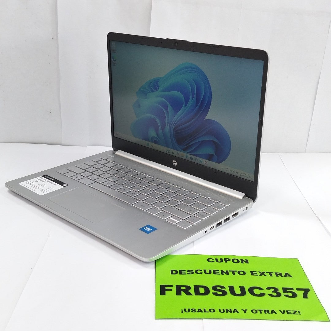 LAPTOP HP 14-DQ0531LA (2024) 128 GB SSD 4 GB RAM (SEMINUEVO)