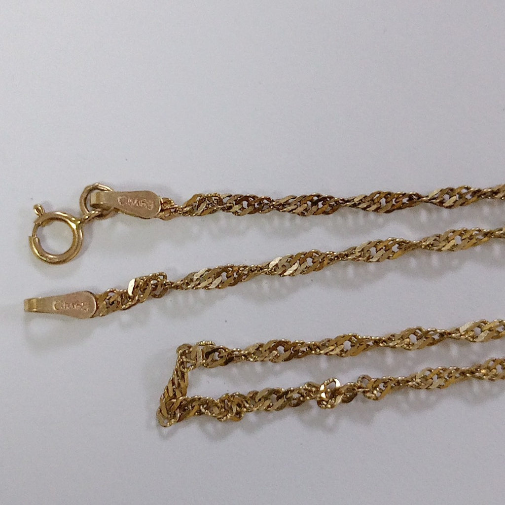 CADENA ORO 10 K 2.3 GRMS (SEMINUEVO)