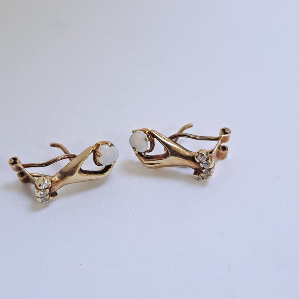 ARETES PAR ORO 10 K 3,20 GRMS (SEMINUEVO)