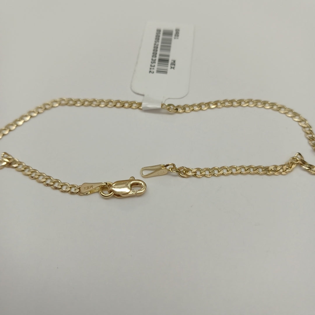 PULSERA BARBADA 14K 21 CM 2.3 GR (NUEVO)