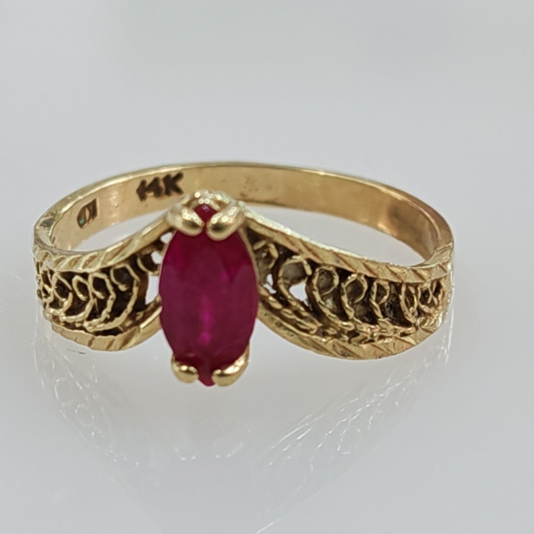 ANILLITO ORO 14 K 1.7 GRMS (SEMINUEVO)