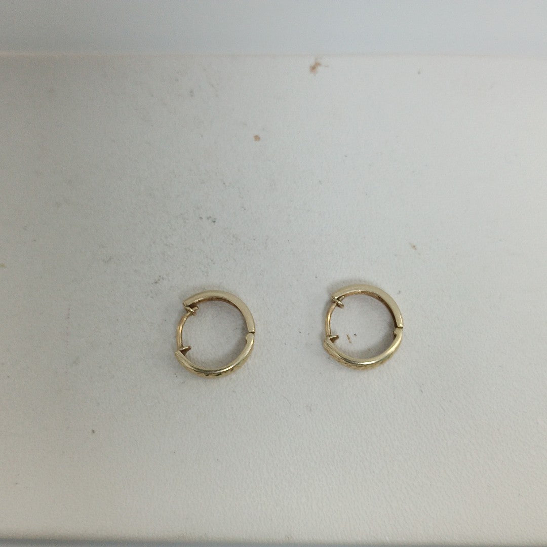 ARRACADAS PAR ORO 14 K 1.2 GRMS (SEMINUEVO)