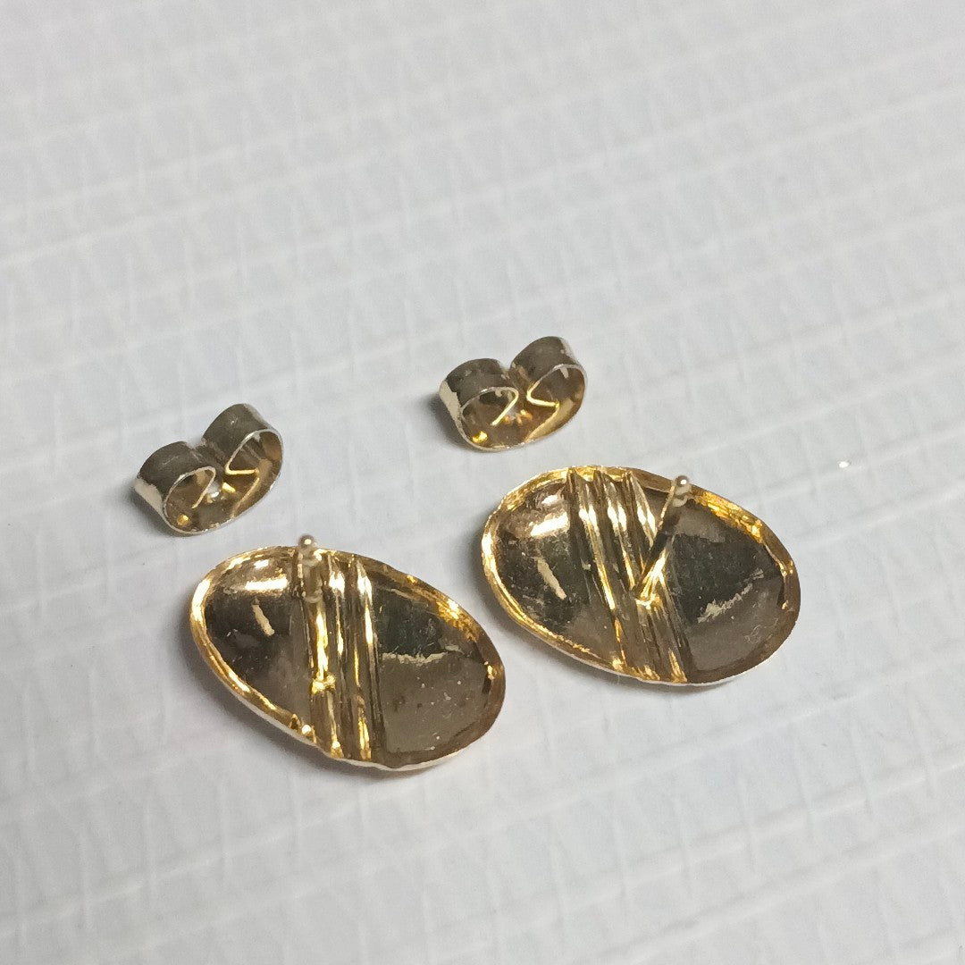 BROQUELES PAR ORO 14 K 0.6 GRMS (SEMINUEVO)