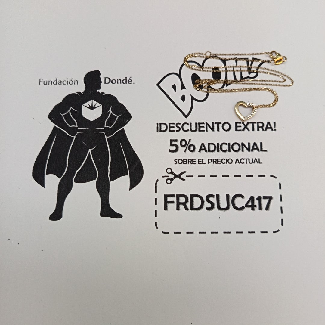 CADENA ORO 14 K 1.8 GRMS (SEMINUEVO)