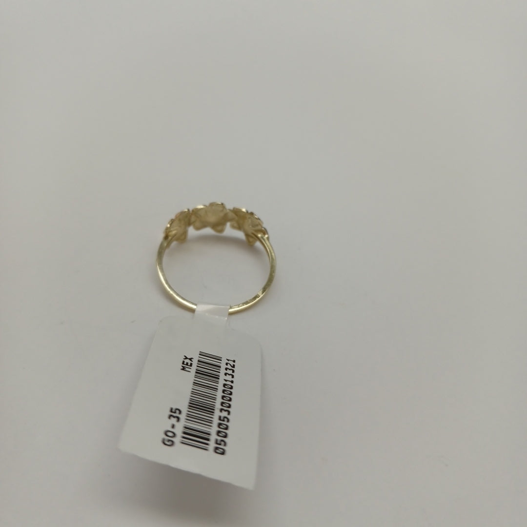 ANILLOS ANILLITO FIG FLORES 10K TALLA 7 1.3 GR (NUEVO)
