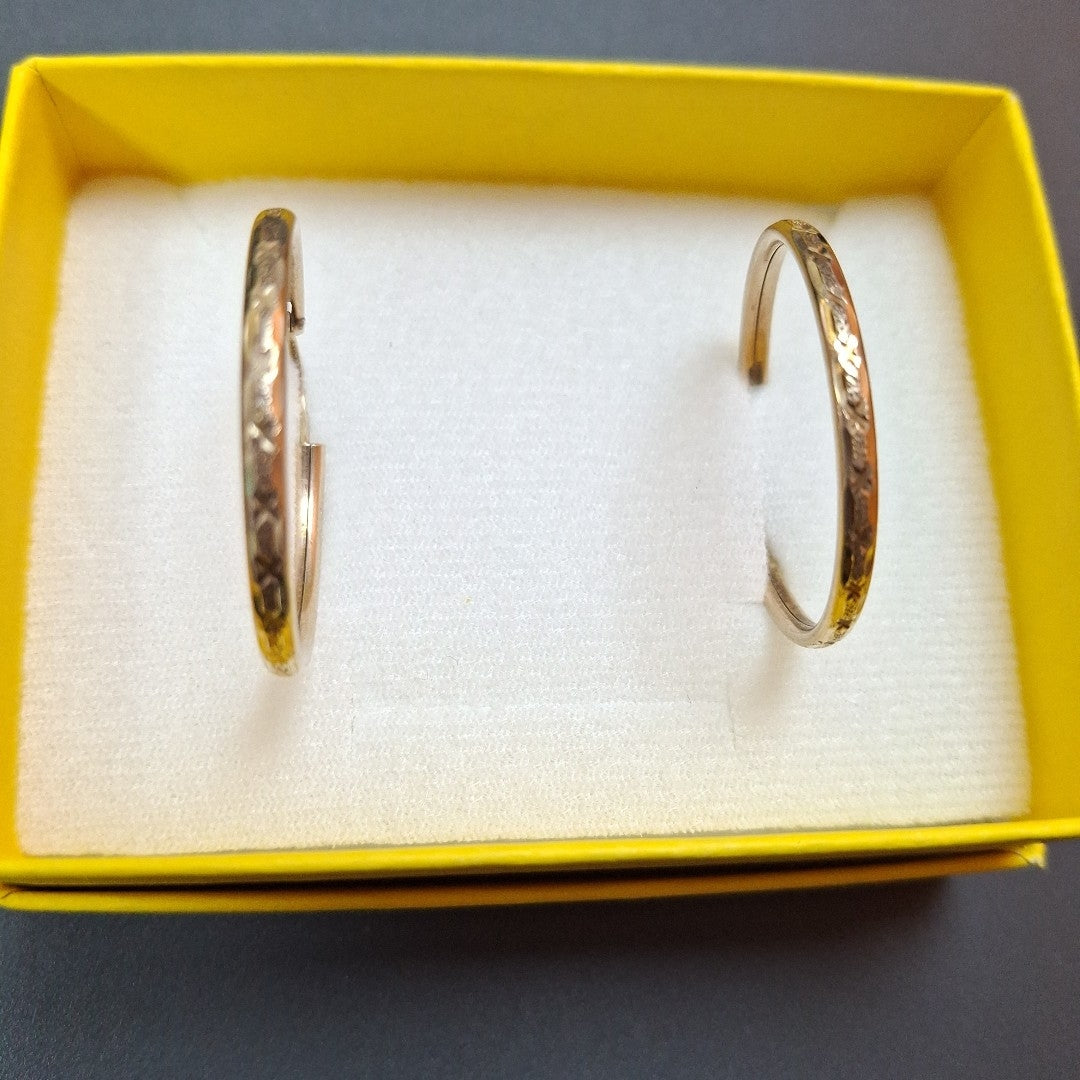 ARRACADAS PAR ORO 10 K 3,20 GRMS (SEMINUEVO)