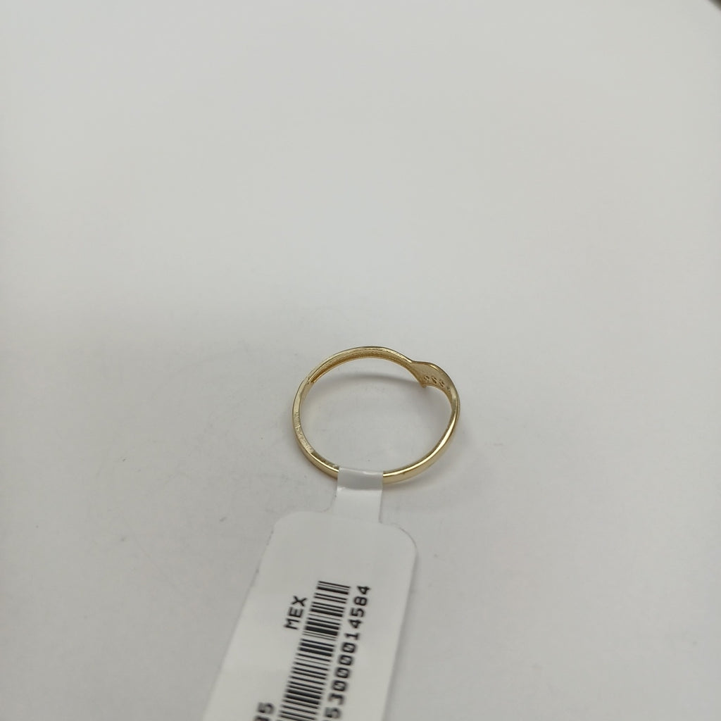 ANILLOS C CIRCONIAS 14K TALLA 8 1 GR (NUEVO)