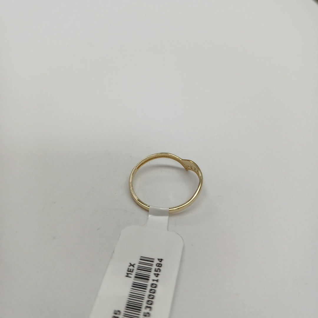 ANILLOS C CIRCONIAS 14K TALLA 8 1 GR (NUEVO)