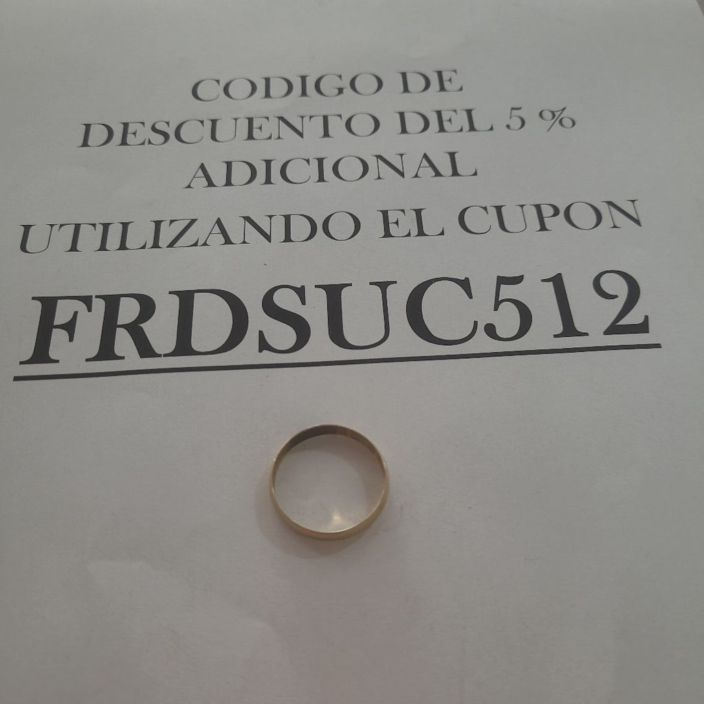 ANILLITO ORO 10 K 1.1 GRMS (SEMINUEVO)