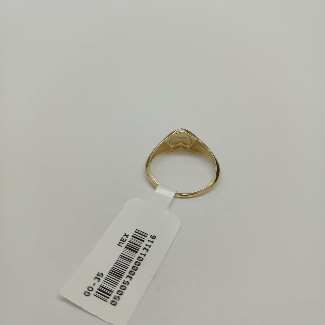 ANILLOS ANILLITO FIG CORAZON 10K TALLA 8 1.7 GR (NUEVO)