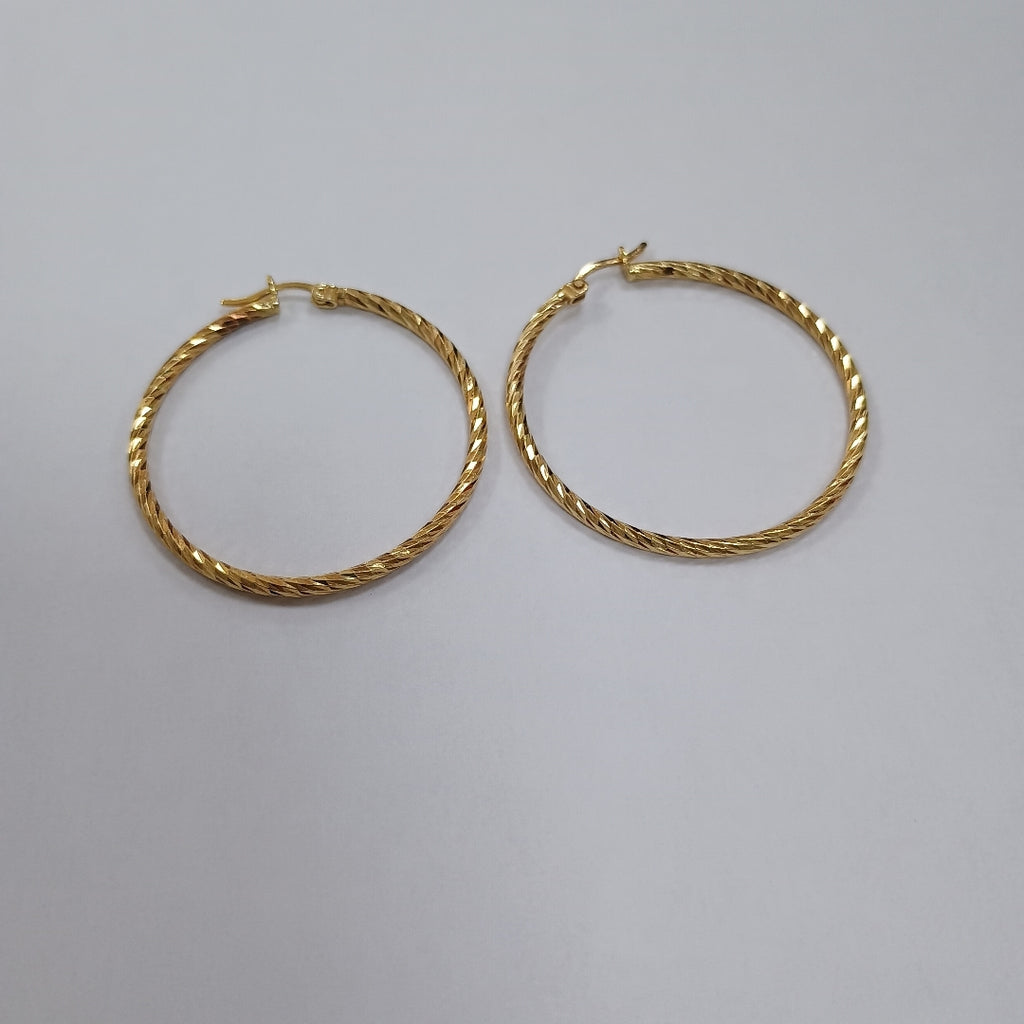 ARRACADAS PAR ORO 14 K 3.2 GRMS (SEMINUEVO)
