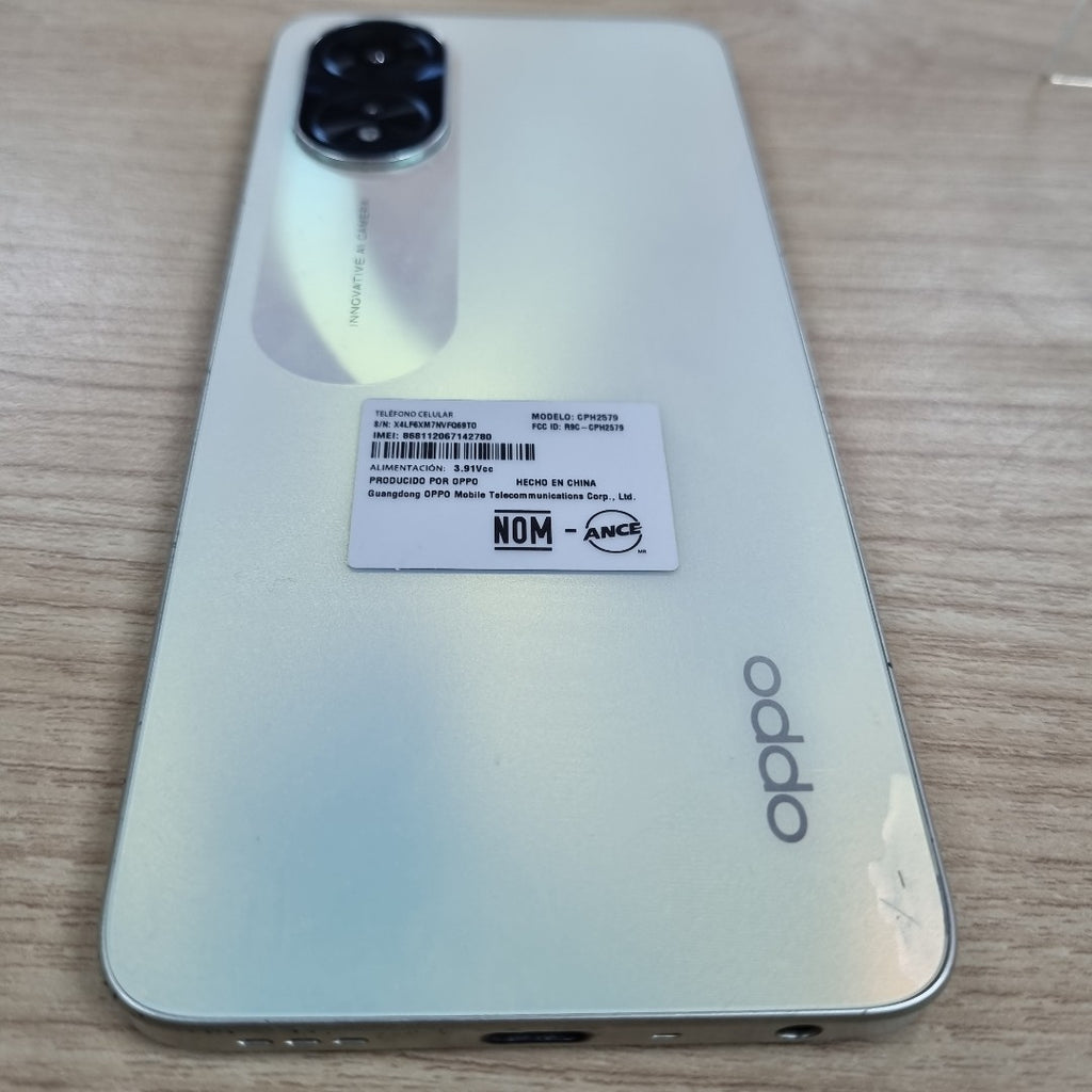 CELULAR OPPO A38 CPH2579 (2023) 128 GB 4 GB RAM (SEMINUEVO)