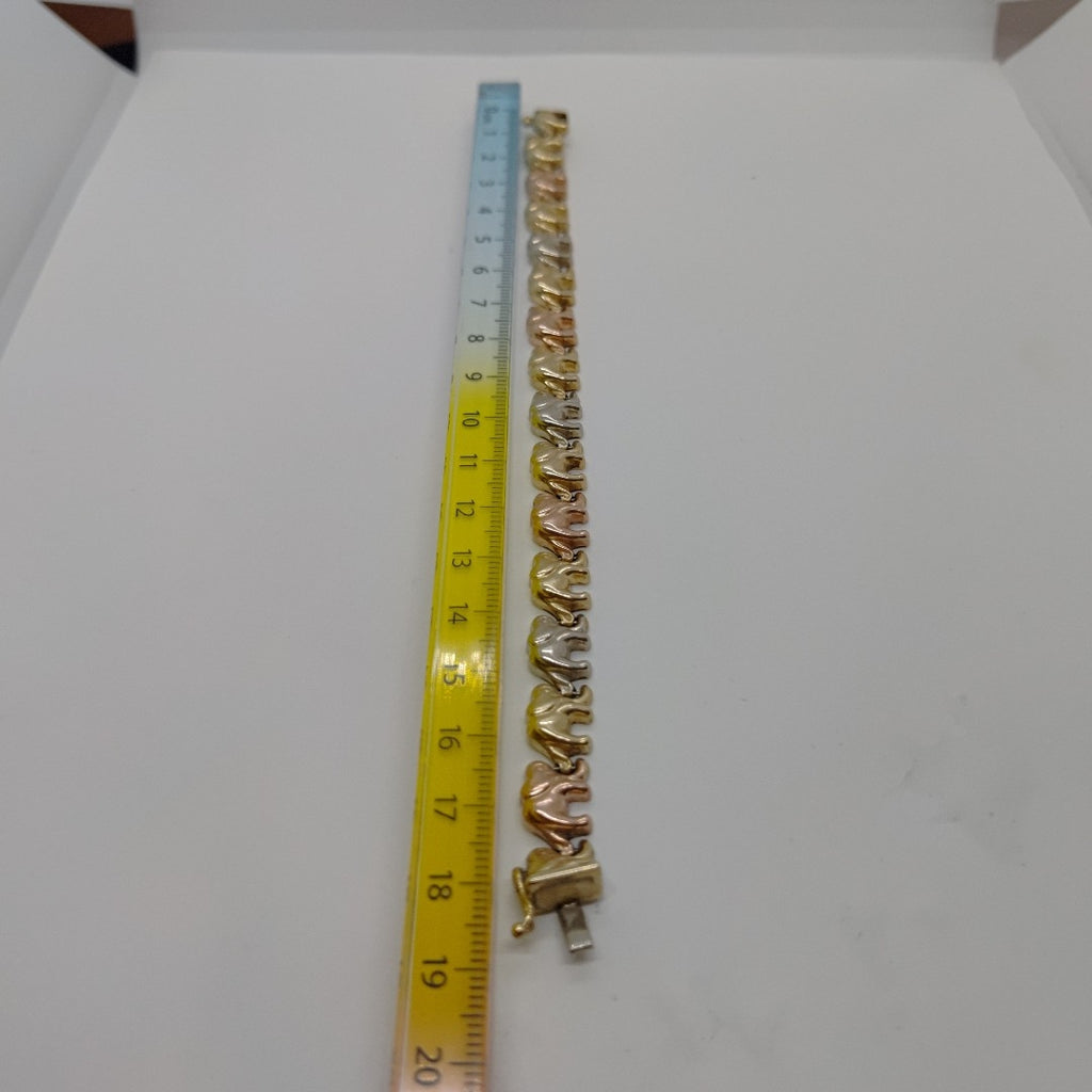 PULSERA ORO 10 K 10,90 GRMS (SEMINUEVO)