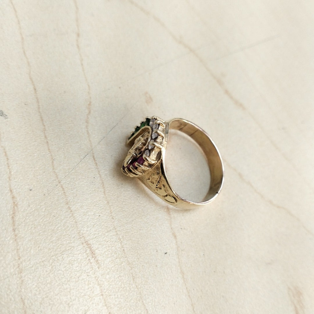 ANILLO ORO 10 K 6,00 GRMS (SEMINUEVO)
