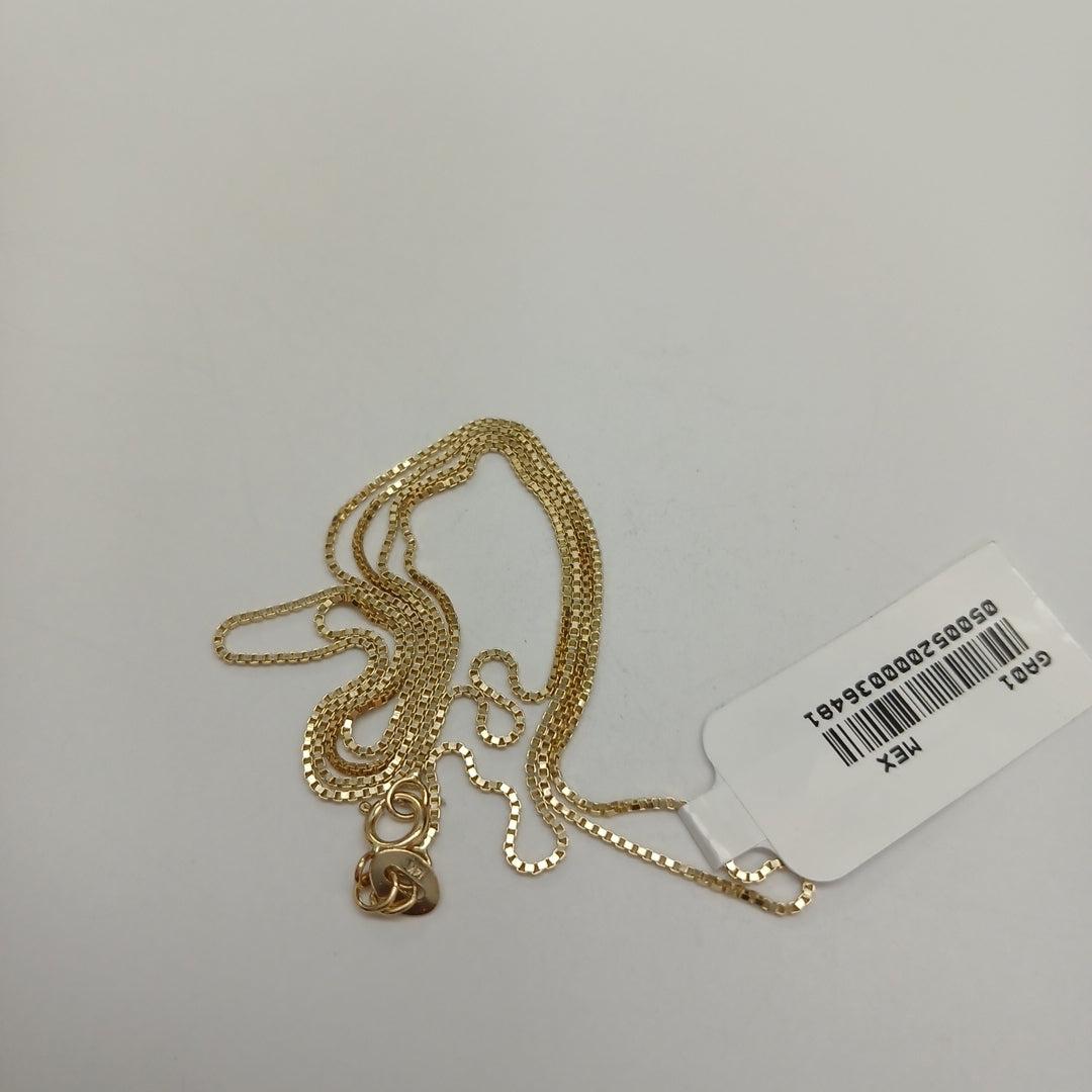 CADENA VENECIANO 14K 55 CM 2.4 GR (NUEVO)